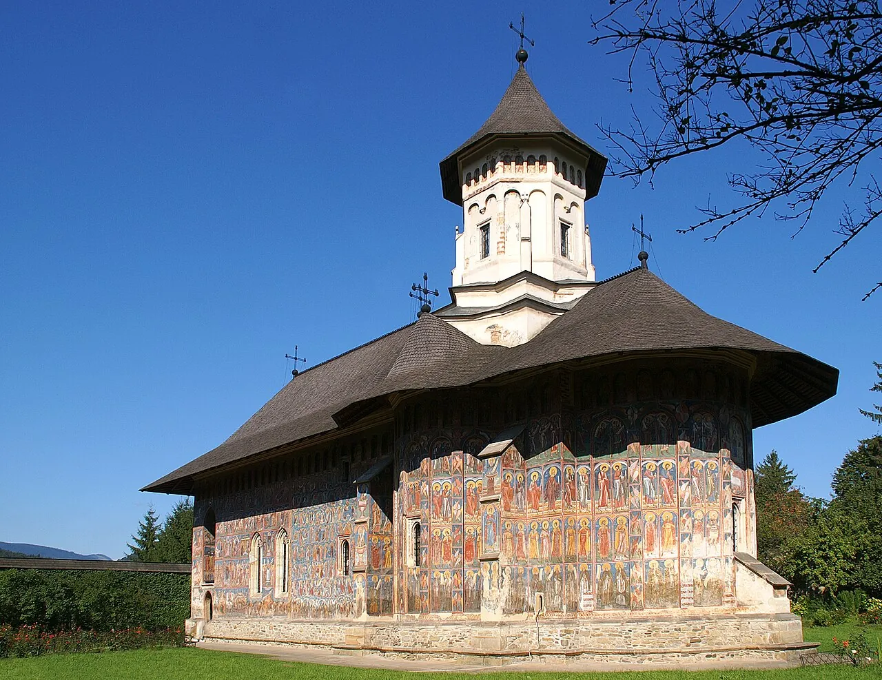 Biserica pictată a Mănăstirii Moldovița